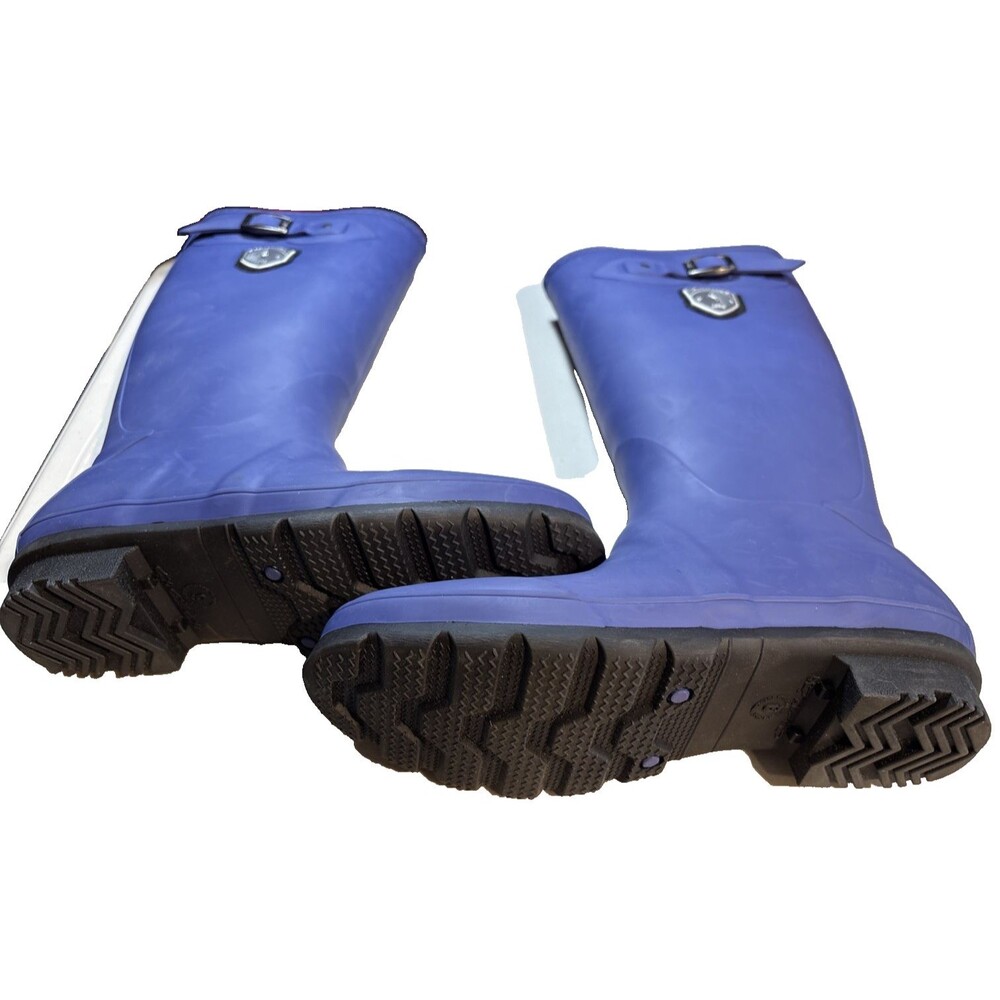 KAMIK Jennifer Womens Sz 9 Tall Waterproof Barn Muck Rain Boots BLUE Worn Once - Picture 5 of 16